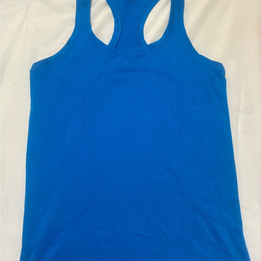 Lululemon Swiftly Tech Blue Racerback Tank Top